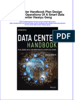 Textbook Data Center Handbook Plan Design Build and Operations of A Smart Data Center Hwaiyu Geng Ebook All Chapter PDF