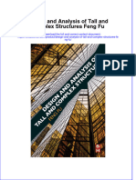 Download textbook Design And Analysis Of Tall And Complex Structures Feng Fu ebook all chapter pdf 