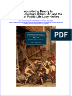 Textbook Democratising Beauty in Nineteenth Century Britain Art and The Politics of Public Life Lucy Hartley Ebook All Chapter PDF