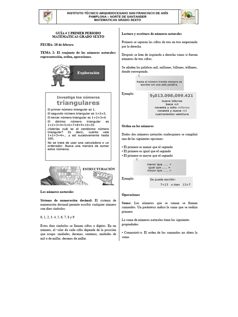 Guia de refuerzo de naturales pdf divisi n matem ticas