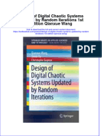 Textbook Design of Digital Chaotic Systems Updated by Random Iterations 1St Edition Qianxue Wang Ebook All Chapter PDF