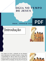 PEDAGOGIA NO TEMPO DE JESUS - A MANHÃ