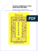 Textbook Daoyin Physical Calisthenics in The Internal Arts Sifu Bob Ebook All Chapter PDF