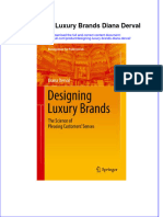 Download textbook Designing Luxury Brands Diana Derval ebook all chapter pdf 