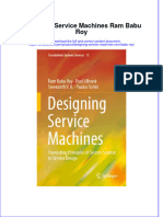 Download textbook Designing Service Machines Ram Babu Roy ebook all chapter pdf 