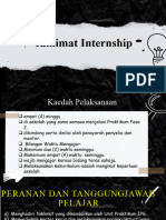 Taklimat Internship