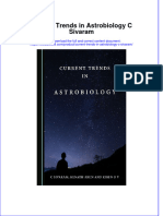 PDF Current Trends in Astrobiology C Sivaram Ebook Full Chapter