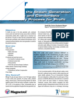 Optimizing The Steam Generation Cycle and Condensate Recovery Process For Profit - Eng