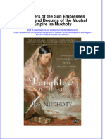 Textbook Daughters of The Sun Empresses Queens and Begums of The Mughal Empire Ira Mukhoty Ebook All Chapter PDF