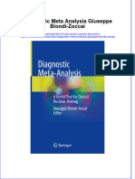 Download textbook Diagnostic Meta Analysis Giuseppe Biondi Zoccai ebook all chapter pdf 