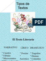 Tipos de Textos