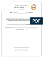 Certificate of Accreditation Cso Barangay