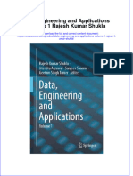 PDF Data Engineering and Applications Volume 1 Rajesh Kumar Shukla Ebook Full Chapter
