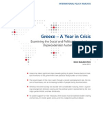 Greece - A Year in Crisis
