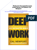 Download textbook Deep Work Rules For Focused Success In A Distracted World 1St Edition Cal Newport ebook all chapter pdf 