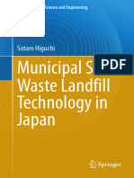 Municipal solid waste landfill technology in Japan