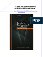 Download textbook Detention In Non International Armed Conflict 1St Edition Hill Cawthorne ebook all chapter pdf 