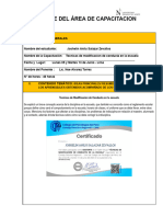 Formato de Reporte de Capacitaciones