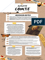 Infografía Auguste Comte