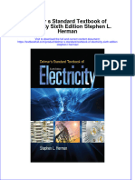 Textbook Delmar S Standard Textbook of Electricity Sixth Edition Stephen L Herman Ebook All Chapter PDF
