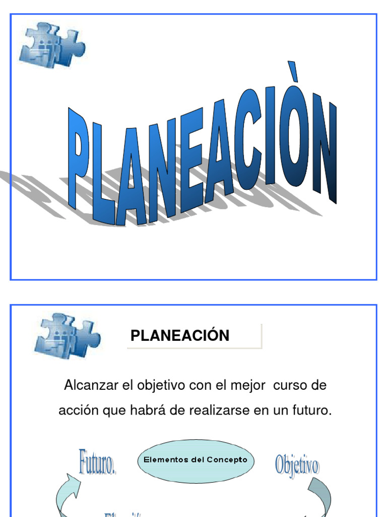 Claves para una Planeación Efectiva | PDF | Planificación | Business