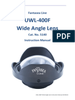 UWL-400F Wide Angle Wet Lens Manual