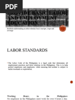 Establish Labor Concept