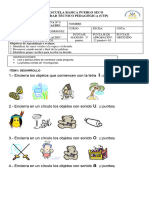 Prueba Lenguaje 1b