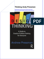 Download textbook Design Thinking Andy Pressman ebook all chapter pdf 