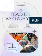 Final Report SSG104 Teacher Who Are You