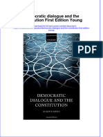 Textbook Democratic Dialogue and The Constitution First Edition Young Ebook All Chapter PDF