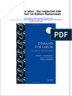 Download textbook Demand For Labor The Neglected Side Of The Market 1St Edition Hamermesh ebook all chapter pdf 