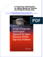 PDF Design of Trajectory Optimization Approach For Space Maneuver Vehicle Skip Entry Problems Runqi Chai Ebook Full Chapter
