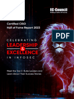 Certified CISO Hall of Fame Report 2023