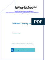 Download textbook Distributed Computing Pearls 1St Edition Gadi Taubenfeld ebook all chapter pdf 