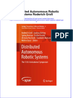 Download textbook Distributed Autonomous Robotic Systems Roderich Gros ebook all chapter pdf 