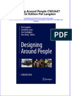 PDF Designing Around People Cwuaat 2016 1St Edition Pat Langdon Ebook Full Chapter