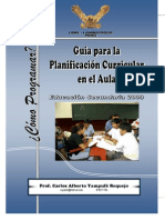 Guia Planificacion Curricular Sec Und Aria 1