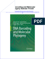 Textbook Dna Barcoding and Molecular Phylogeny Subrata Trivedi Ebook All Chapter PDF