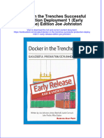Download textbook Docker In The Trenches Successful Production Deployment 1 Early Release Edition Joe Johnston ebook all chapter pdf 