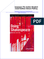 Textbook Doing Shakespeare The Arden Student Guides Revised Edition Simon Palfrey Ebook All Chapter PDF