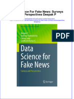 Full Chapter Data Science For Fake News Surveys and Perspectives Deepak P PDF