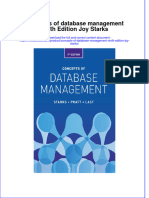 Download pdf Concepts Of Database Management Ninth Edition Joy Starks ebook full chapter 