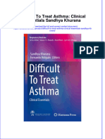 PDF Difficult To Treat Asthma Clinical Essentials Sandhya Khurana Ebook Full Chapter