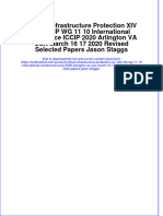 Full Chapter Critical Infrastructure Protection Xiv 14Th Ifip WG 11 10 International Conference Iccip 2020 Arlington Va Usa March 16 17 2020 Revised Selected Papers Jason Staggs PDF