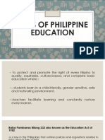 Group 2 III. Aims of Philippine Education