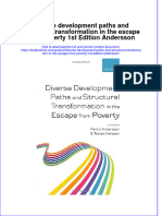 Download textbook Diverse Development Paths And Structural Transformation In The Escape From Poverty 1St Edition Andersson ebook all chapter pdf 