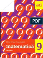 Matematica IX Sem I