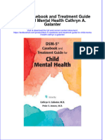 Download textbook Dsm 5 Casand Treatment Guide For Child Mental Health Cathryn A Galanter ebook all chapter pdf 