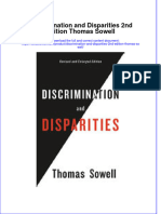 Download pdf Discrimination And Disparities 2Nd Edition Thomas Sowell ebook full chapter 